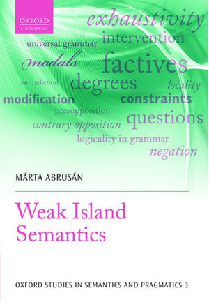 Weak Island Semantics