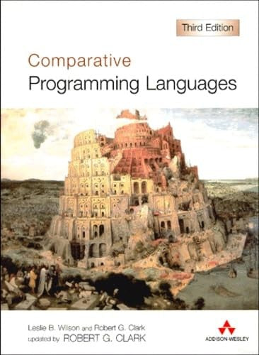 Comparative Programming Languages