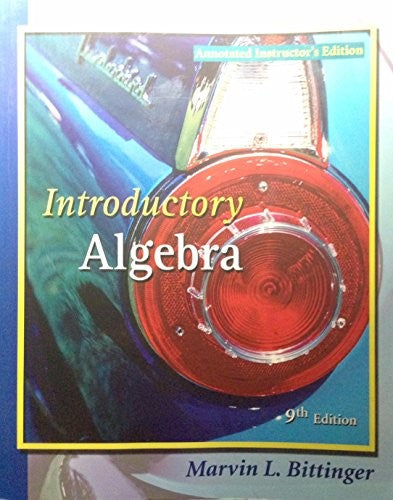 Introductory Algebra cover