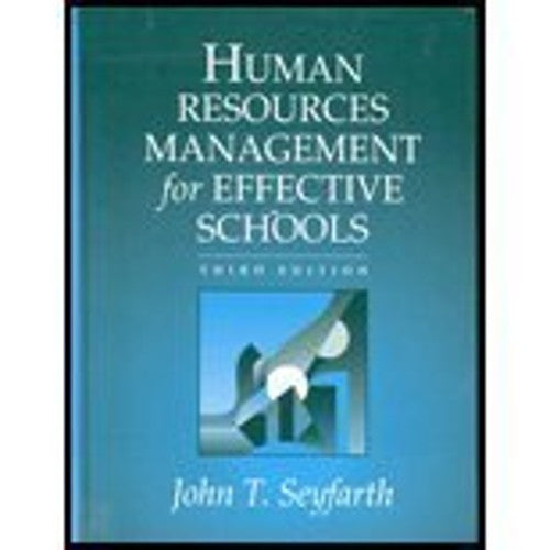 Human Resource Management for Effective Schools cover