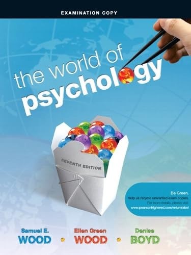 Exam Copy for World of Psychology
