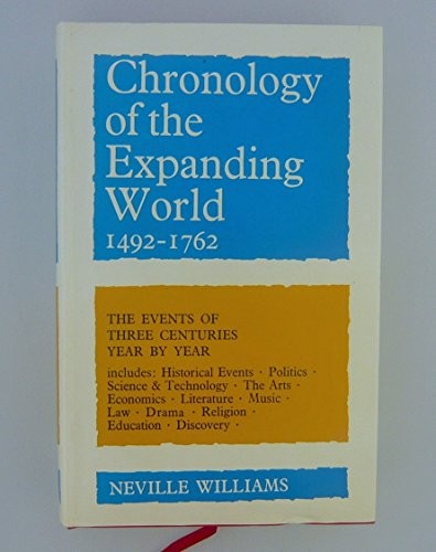 Chronology of the Expanding World, 1492-1762