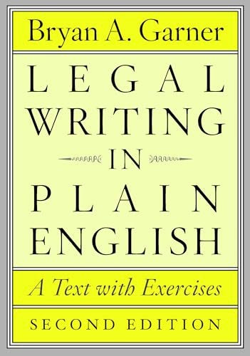 Legal Writing in Plain English, Second Edition