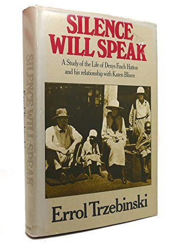 Silence Will Speak cover