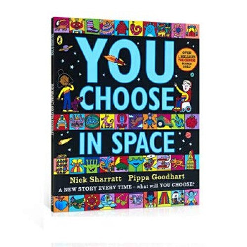 英文原版绘本 You Choose In Space 超凡想象益智大书系列 Nick Sharratt