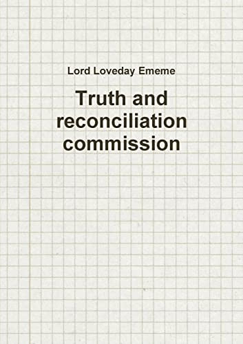 Truth and reconciliation commission
