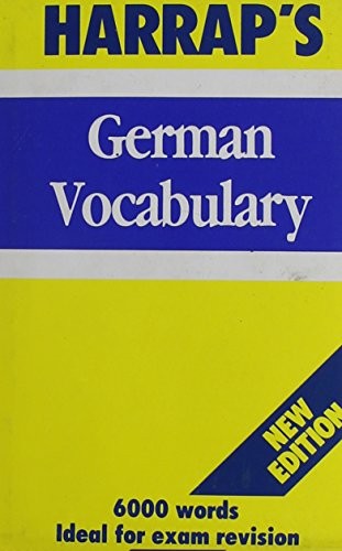Harrap German Vocabulary