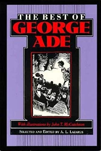 The Best of George Ade cover