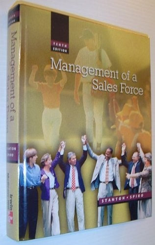 Management of a Sales Force cover