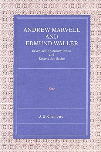 Andrew Marvell and Edmund Waller