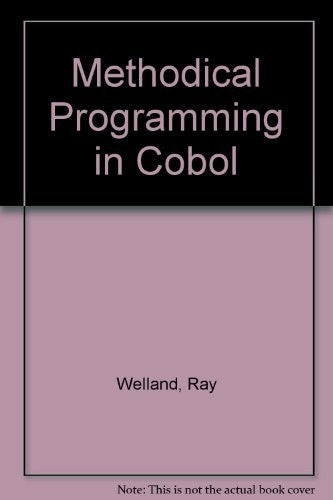 Methodical Programming in Cobol