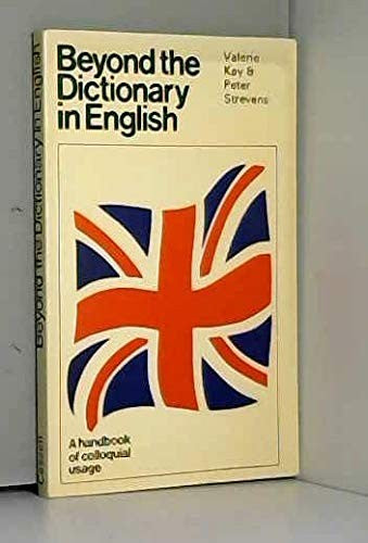 Beyond the dictionary in English