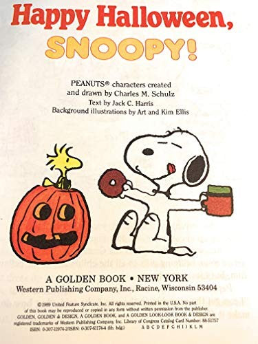 Happy Halloween Snoopy