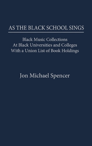 As the Black School Sings