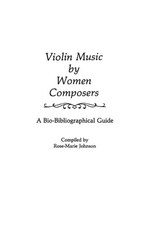 Violin Music by Women Composers