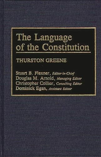 The Language of the Constitution