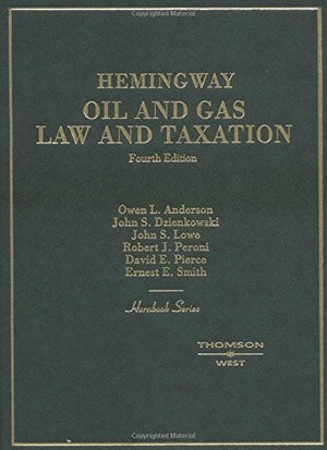 Oil and Gas Law and Taxation