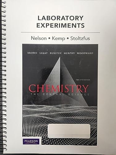 Laboratory Experiments for Chemistry cover