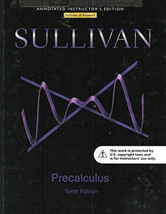 Annotated Instructor's Edition for Precalculus 