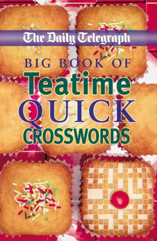 Daily Telegraph Big Book of Teatime Quick Crosswords cover