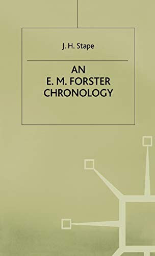 An E. M. Forster Chronology