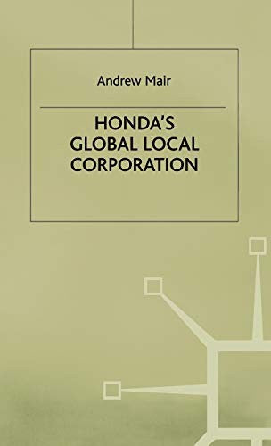 Honda's Global Local Corporation