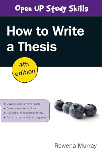 How to Write a Thesis