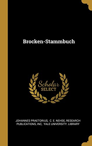 Brocken-Stammbuch