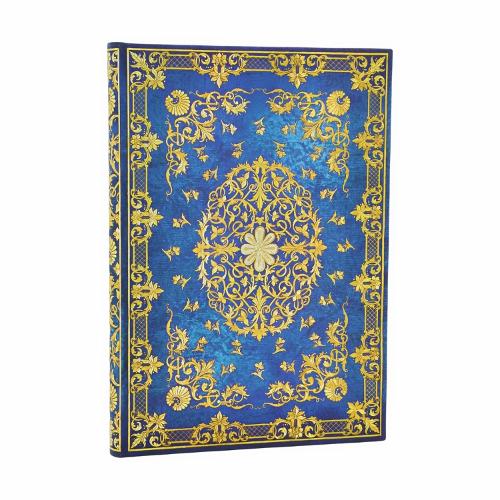 Silk Sky (Guiding Star) Midi Lined Hardcover Journal (Elastic Band Clo cover