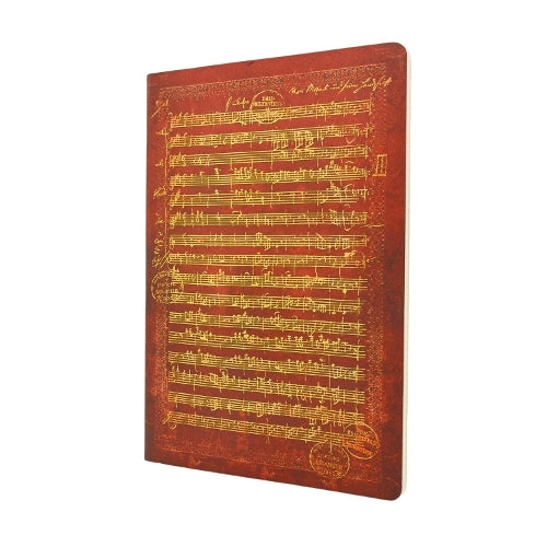 Mozart, The Hunt A4 Musical Staves (Embellished Manuscripts Collection cover