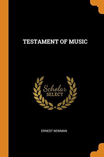 Testament of Music cover