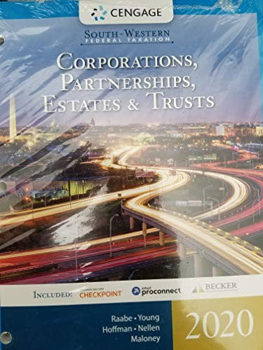South-Western Federal Taxation 2020