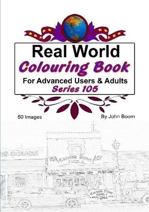 Real World Colouring Books Series 105