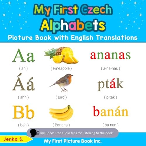 My First Czech Alphabets Picture Book with English Translations