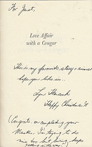 Love Affair with a Cougar