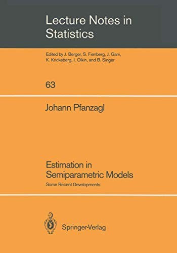 Estimation in Semiparametric Models