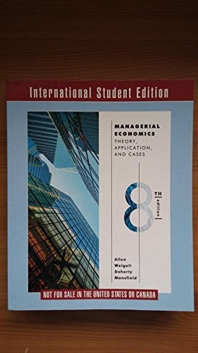Managerial Economics