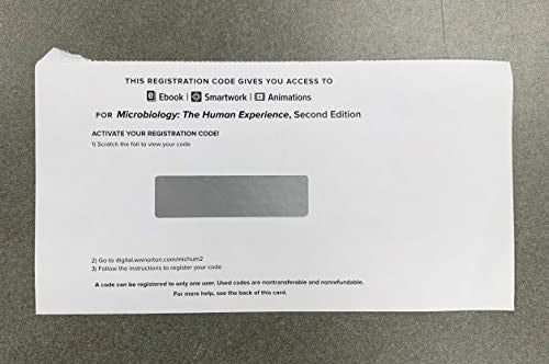 Access Code for Microbiology: The Human Experience 2nd Edition cover