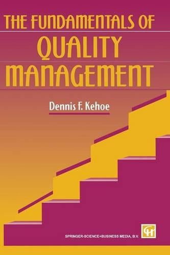 The Fundamentals of Quality Management