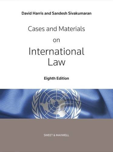 Cases and Materials on International Law