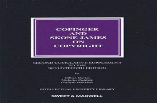 Copinger & Skone James on Copyright