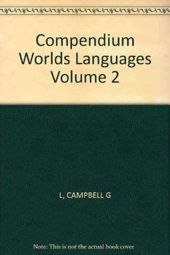 Compendium Worlds Languages V2 cover