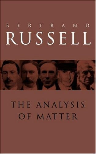 The Analysis of Matter
