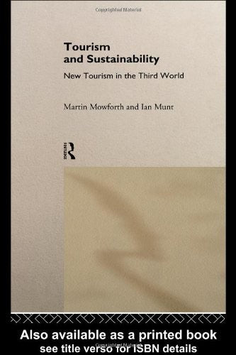 Tourism and Sustainability