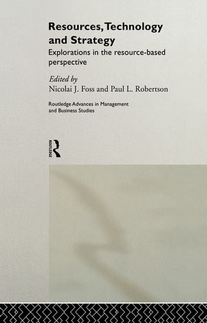Resources, Technology and Strategy