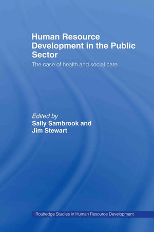 Human Resource Development in the Public Sector