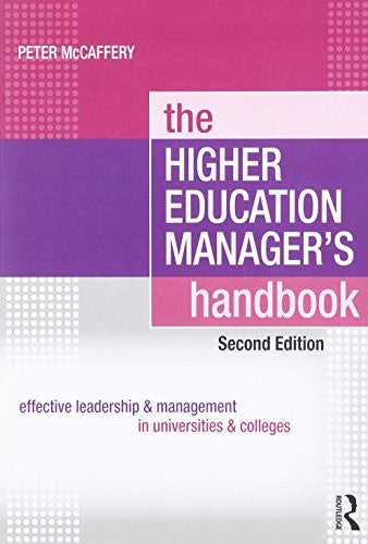 The Higher Education Manager's Handbook