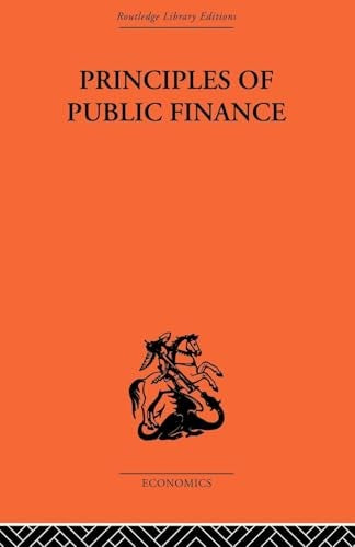 Principles of Public Finance