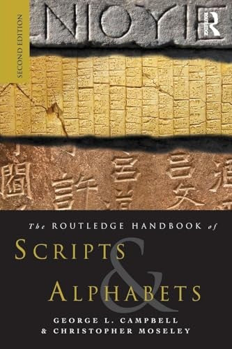 The Routledge Handbook of Scripts and Alphabets