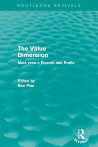 The Value Dimension (Routledge Revivals) 